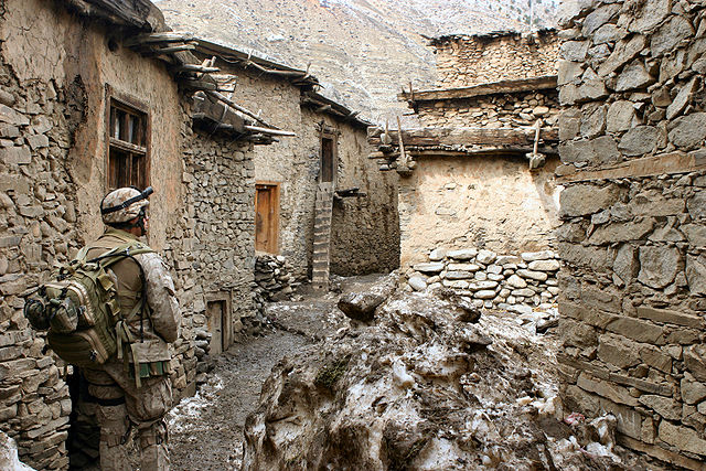 3rd U.S. Battalion in rural Afghanistan