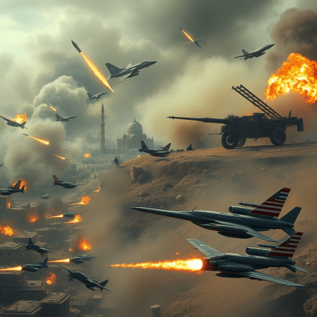 Israel and US attacking Iran while Palestine burns